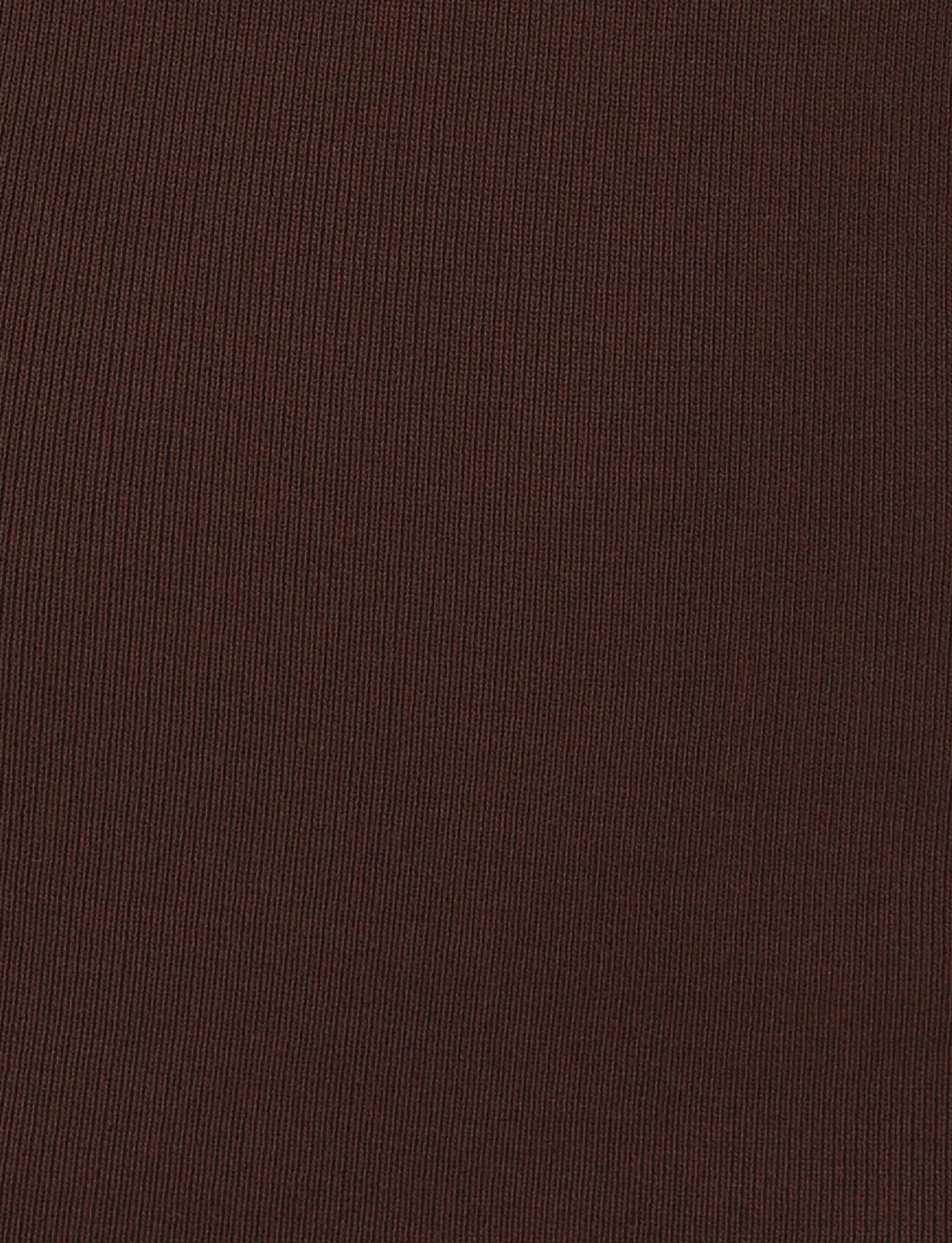 CYPRESS MINI DRESS - BROWN : CHOCOLATE