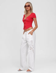 CRESSY PANT - WHITE